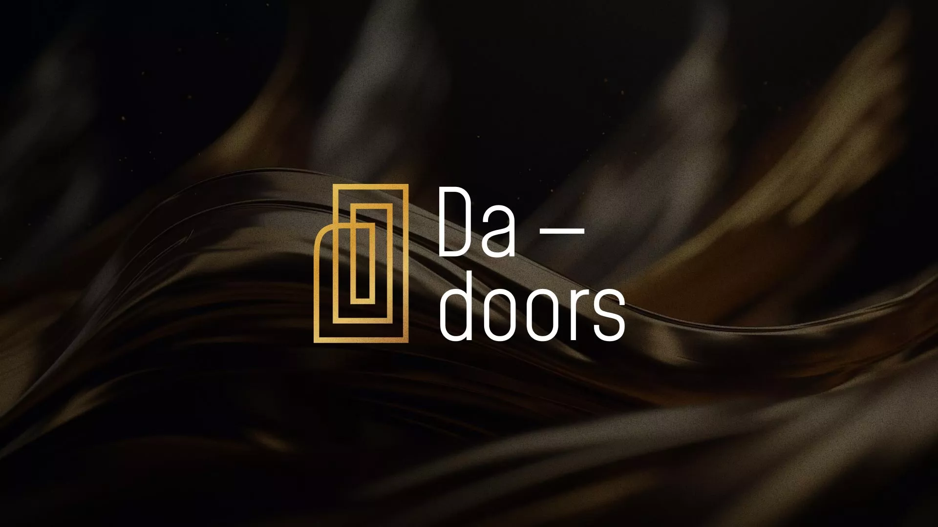Разработка логотипа для компании «DA-DOORS» в Жуковском